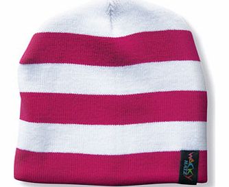  Marshmallow Striped Beanie Wacky Deal