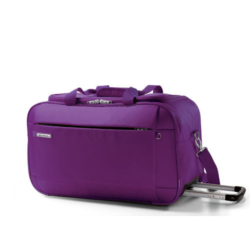 Titanium 78cm Wheeled Holdall `040j27874 purple