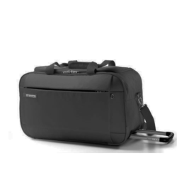 Titanium 78cm Wheeled Holdall- Black `040j27801