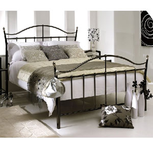 York 5FT Kingsize Metal Bedstead