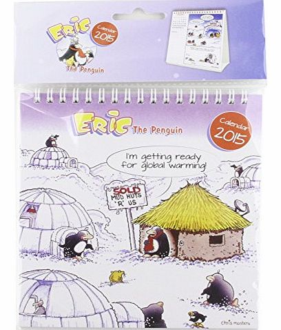 Eric the Penguin Easel: Desk Calendar (Desk Calendar Wiro Bound)