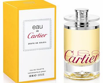 Eau De Cartier Zeste de Soleil EDT 100ml