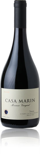 Marin Syrah, Miramar Vineyard 2006, San