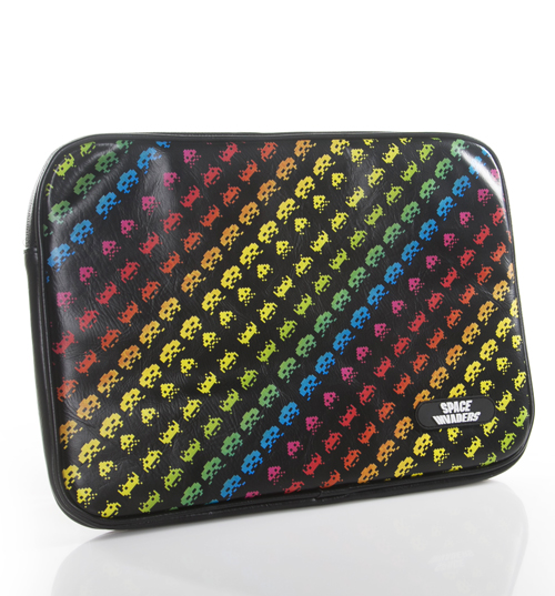 Black Multi Space Invaders 13` Neoprene