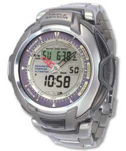 Gents Pro Trek Solar Triple Sensor Combi Watch