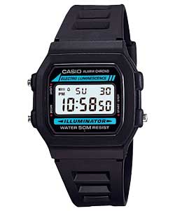 Mens Digital Chronograph and Alarm LCD