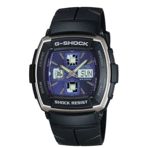 Mens G Shock Blue Dual Function Watch G