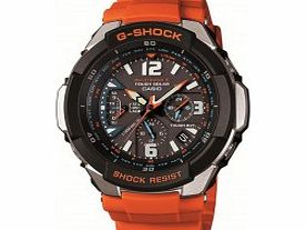 Mens G-Shock Radio Controlled Solar Orange