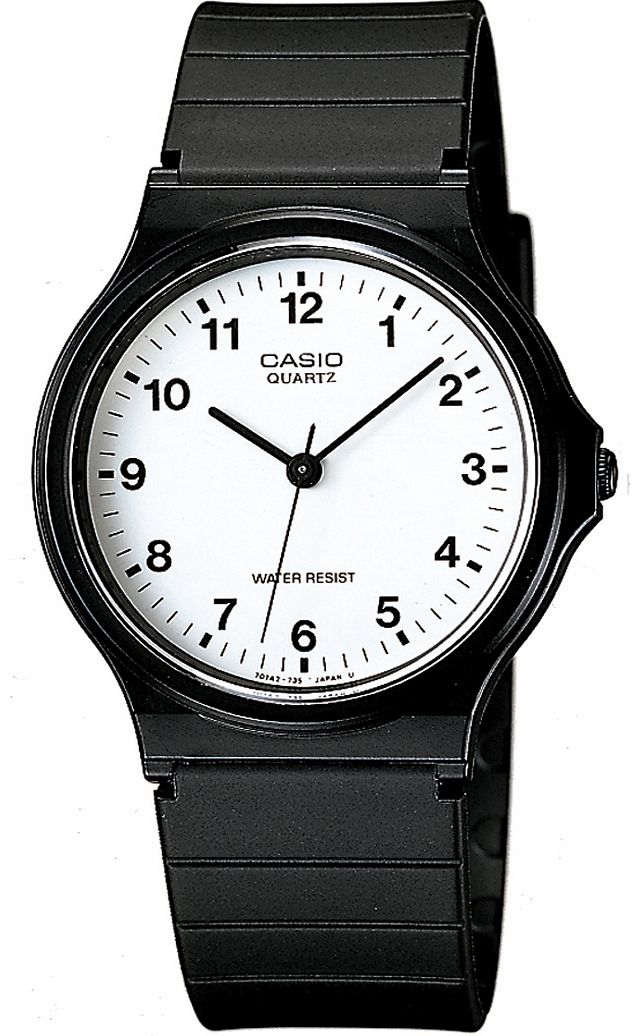 Retro Black Analogue Watch MQ-24-7BLL from Casio