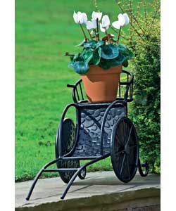 Iron Wheelbarrow Planter