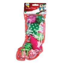 Good Girl Fun Filled Cat Toy Stocking Single