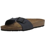 BIRKENSTOCK Madrid - Sandals - Navy - Birkibuc - Regular Width - Size 43