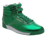 Reebok Freestyle Hi Grn Met. Excl - 7 Uk