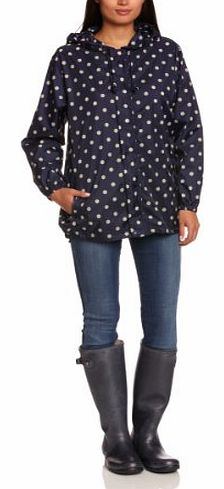 Cagin Bag Womens Rain Coat Spot Navy Small