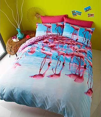 Flamingo Duvet Cover Set -