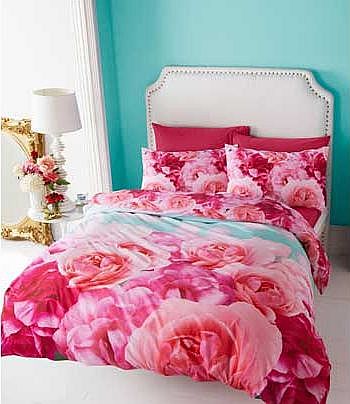 Garden Rose Duvet Cover Set