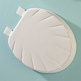 SHELL TOILET SEAT