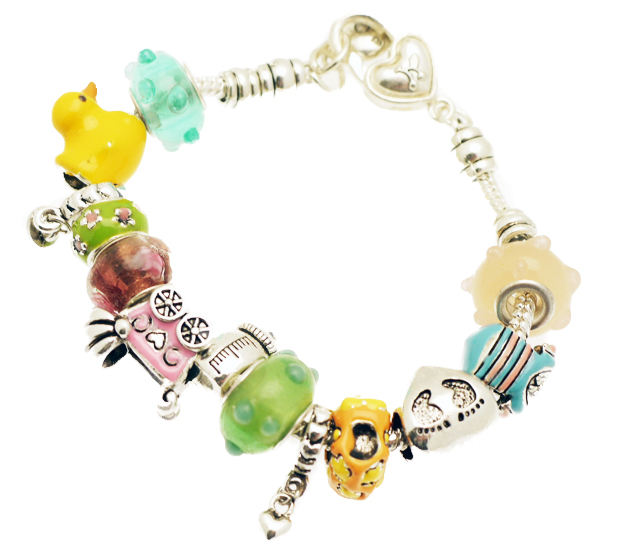 Euro Style ``Baby`` Charm Bracelet