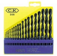 Ck HSS Drill Bit Set of 19