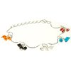 CelebSeen Multibeaded Silver bracelet