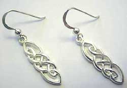 Celtic Drop Earrings