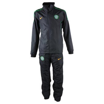 Nike 2010-11 Celtic Nike Woven Tracksuit (Black)