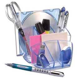 Desktop Organiser 6 Compartments and CD Slot