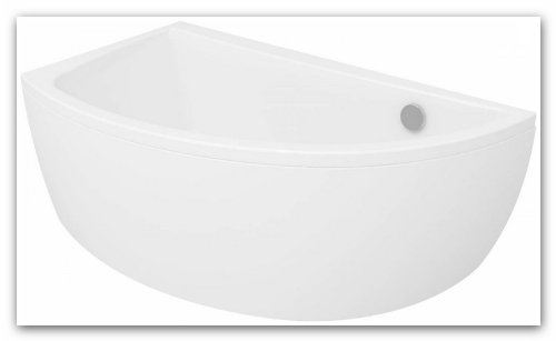 NANO SPACE SAVER CORNER BATH 140 X 75 (PANEL+ STAND INCL) 1400 X 750 *LEFT HAND*mm HIGH QUALITY