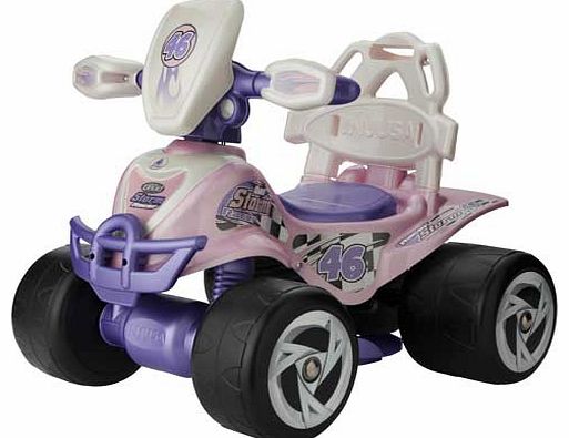 6V Pink and Purple Baby Quad Bike