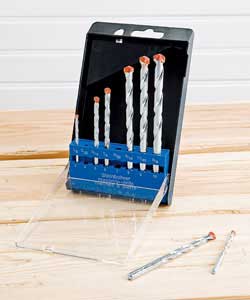 8 Piece Masonry Drill Set