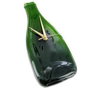 Champagne Bottle Clock