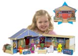 Barney - Deluxe School House Playset