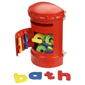 Postman Pat Postbox Bath Set