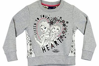 Character Girls Disney Frozen Sweatshirt Floral Age 5 to 6 Years