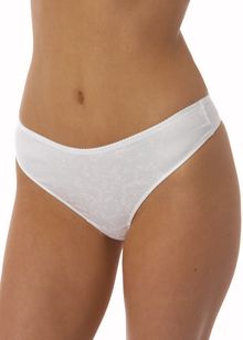 Satin Jacquard thong