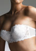 Superfit embroidered strapless bra