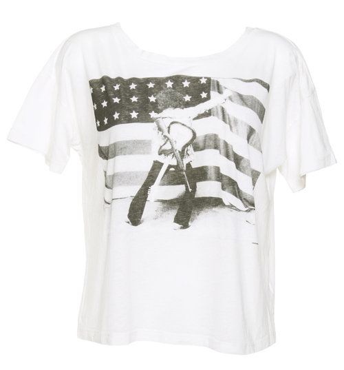 Ladies MC5 Boxy Flag T-Shirt from Chaser LA