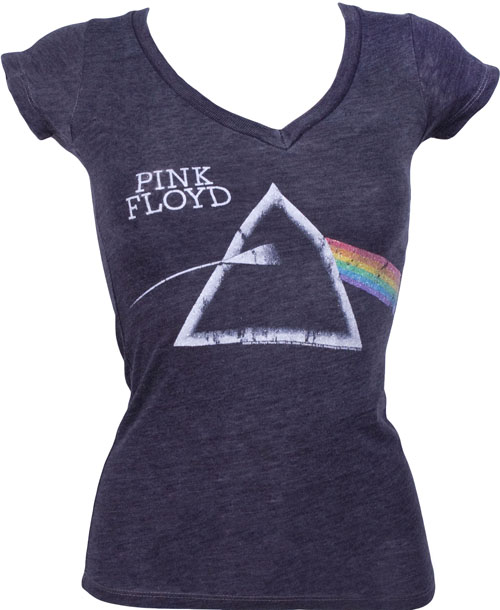 Ladies Vintage Pink Floyd Darkside Of The Moon