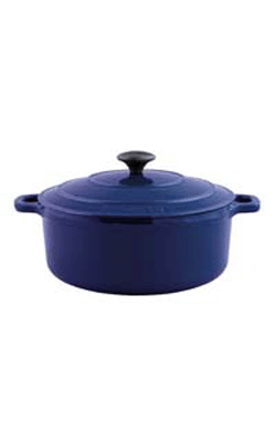 Chasseur Casserole  round  10cm  0.35ltr   The fabulous Chasseur range of cast iron cookware was fir