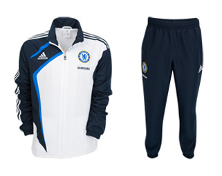 Adidas 09-10 Chelsea Presentation Tracksuit (White)