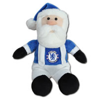 Little Santa - Blue/White - 7 inch.