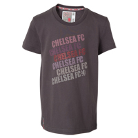 Raised Diamante T-Shirt - Charcoal -