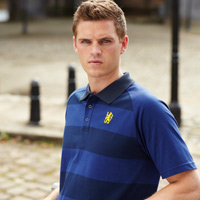 Twilight Striped Polo Top - Navy/Twilight.