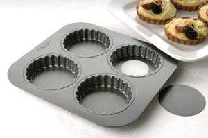 Professional  4 Cup Tartlet Pan