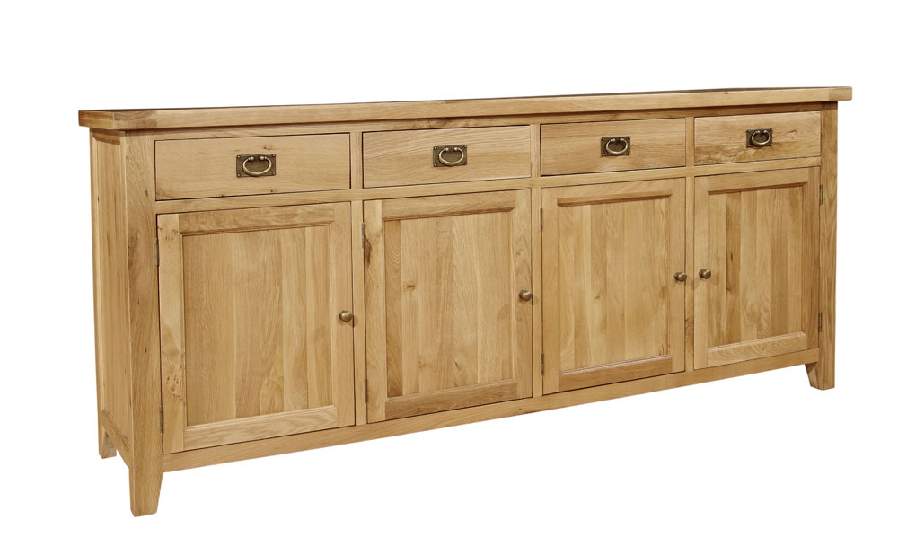 Chiltern Grand Oak 4 Door Sideboard