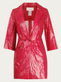 CHLOE COATS FUSHIA 38 FR CHL-T-MA12