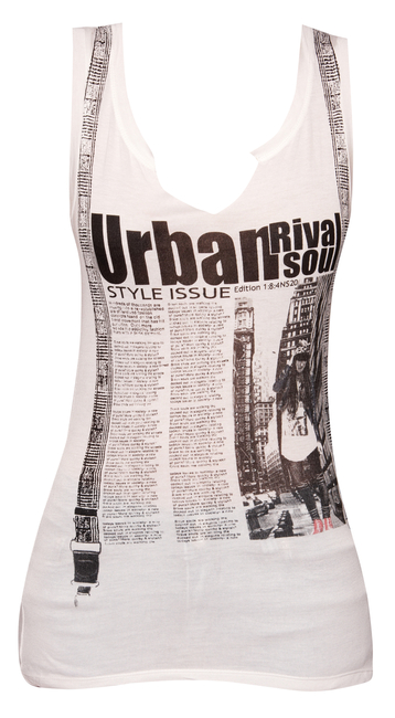 News Print T-shirt