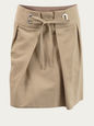 CHLOE SKIRTS KHAKI 42 FR CHL-R-7SJU27