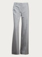 CHLOE TROUSERS GREY 36 FR CHL-T-PA10