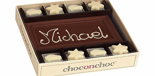 Personalised 8 Block Milk Chocolate